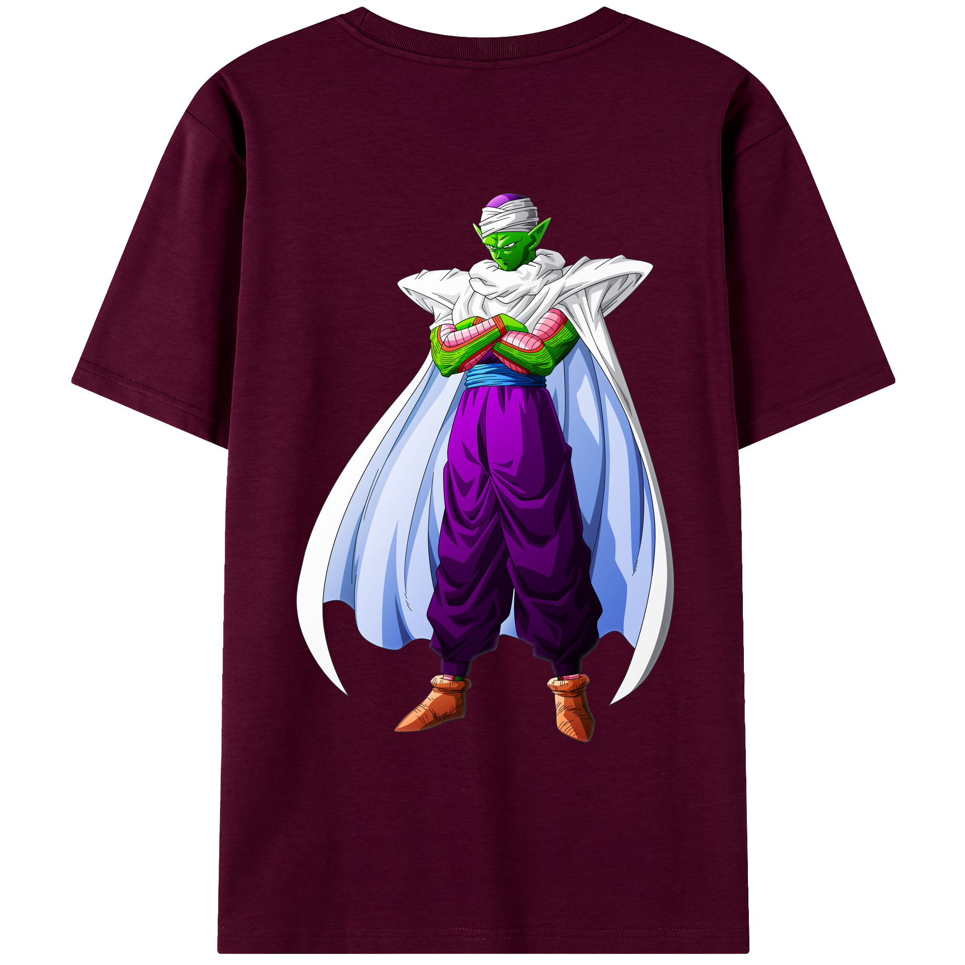 （画像用） ドラゴンボール ピッコロ DRAGON BALL Piccolo レディース半袖Tシャツ(バックプリント)
